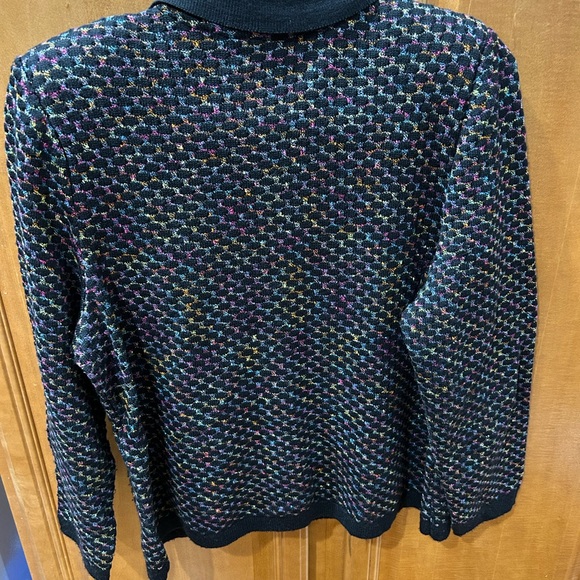 MIA Women's Black Multicolor Button-Up Blazer ( Used But in Great Condition) - Picture 4 of 8